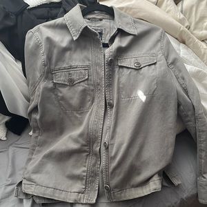 Grey button up Jacket